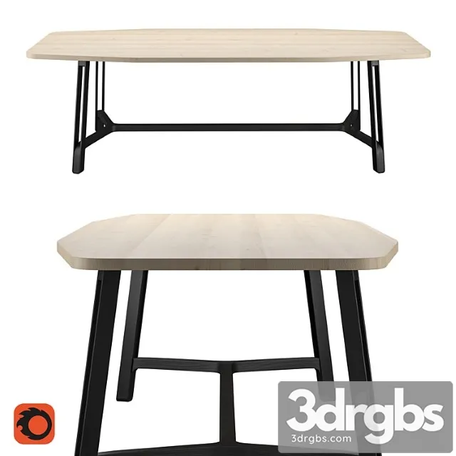 Thonet table 2 3D Model Free