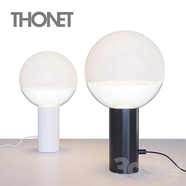 THONET'S KUULA TABLE LAMP 3D Model