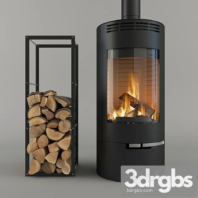 Thorma andorra fireplace 3D Model Download