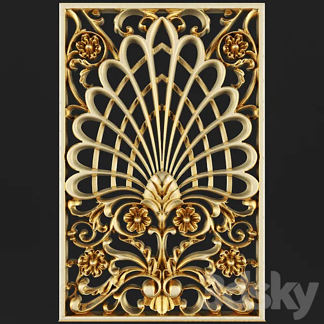 Thread pattern 3D Model