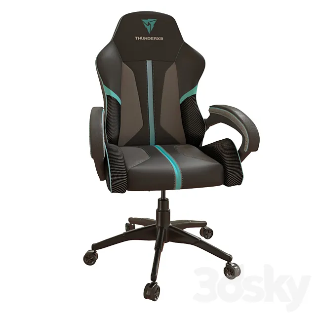ThunderX3 gaming chair 3D Model
