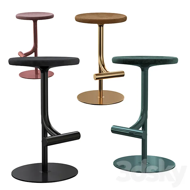 Tibu Swivel Barstool Magis 3DModel