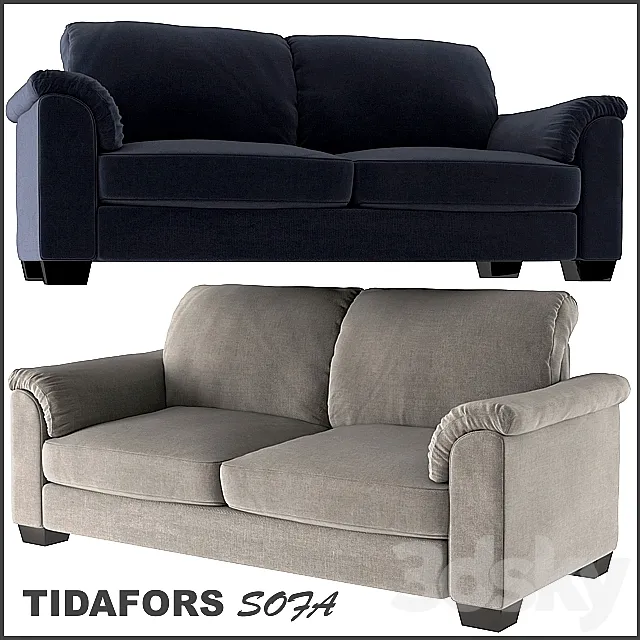 TIDAFORS Two-seat sofa 3D Model