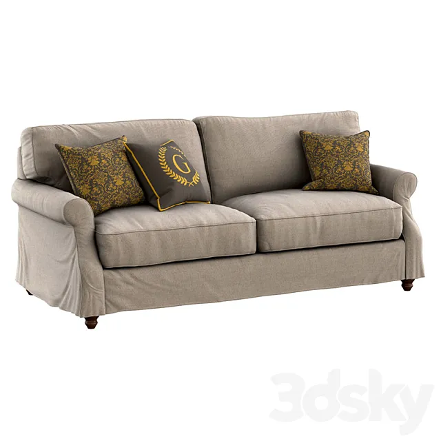 Tifton sofa 3D Model