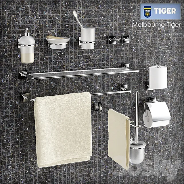 Tiger _ MELBOURNE 3DModel