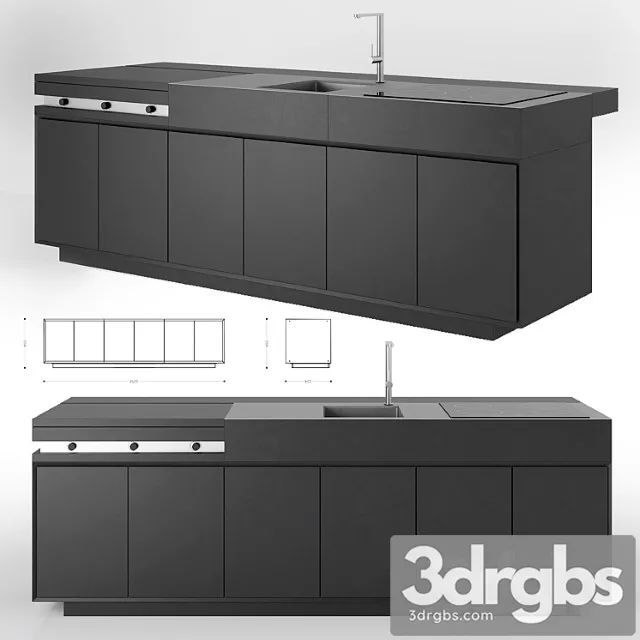 Tikal kitchen 3 modules talenti