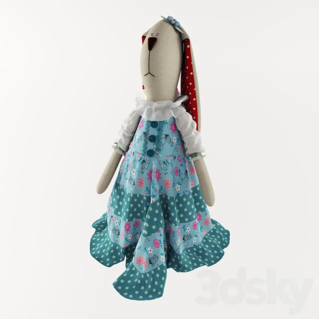 Tilda Doll Bunny 3DModel