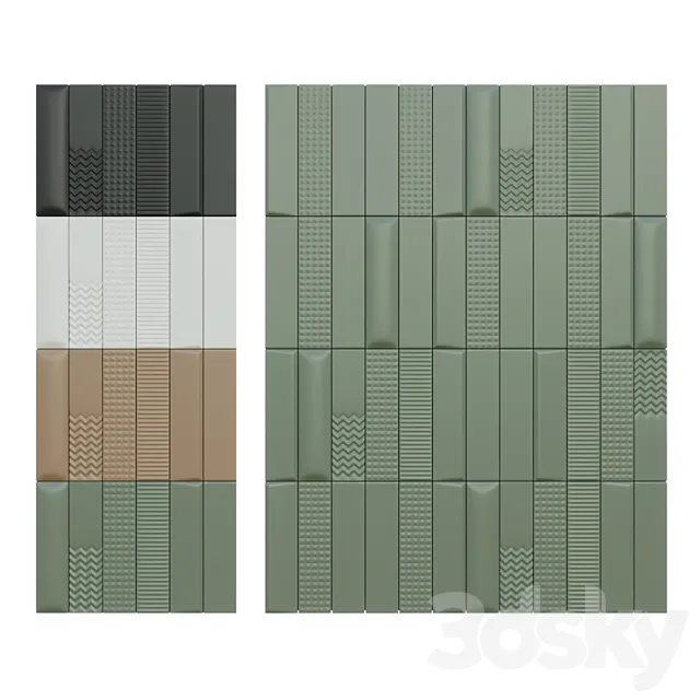 Tile Biscuit 41Zero42 3D Model