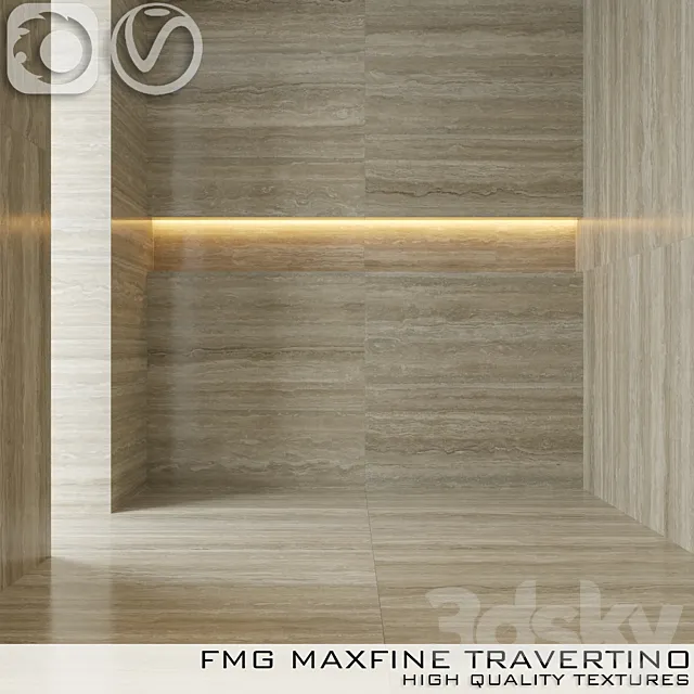 Tile FMG TRAVERTINO 3D Model