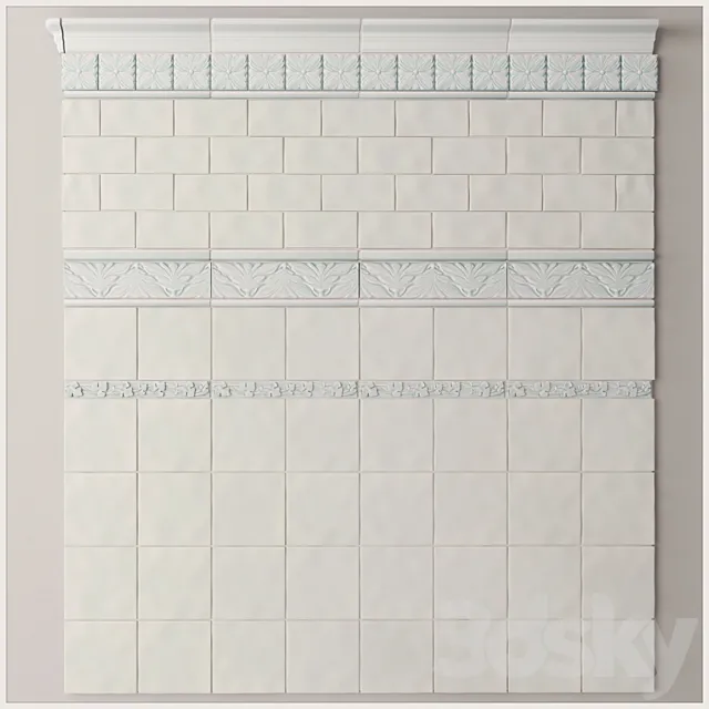 Tile Grazia Melange 3DModel