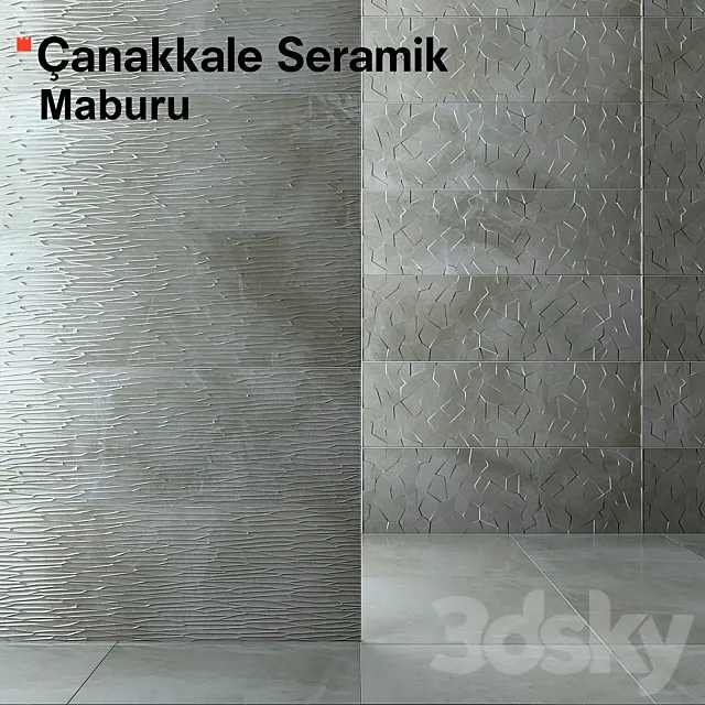 Tile Kale Maburu 3D Model