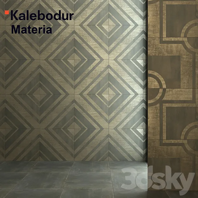 Tile Kale Materia 3DModel
