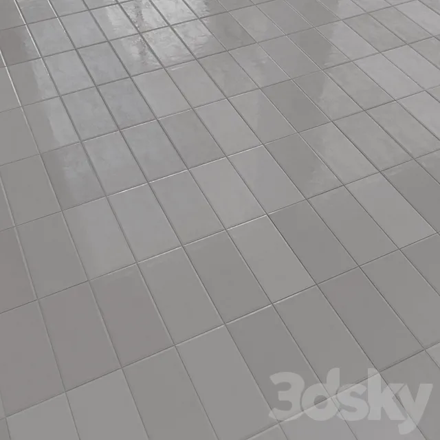 Tile Kerama Marazzi Tortona 7.4x15 3D Model