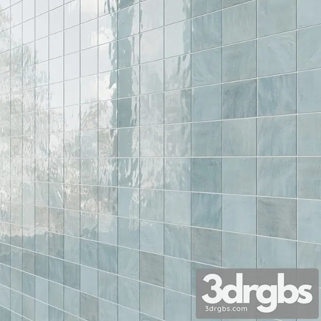 Tile kingston mosaic 3D Model Free