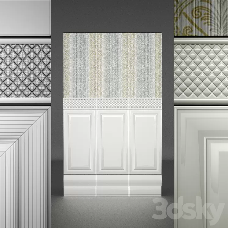 Tile La Faenza Vendome 3D Model