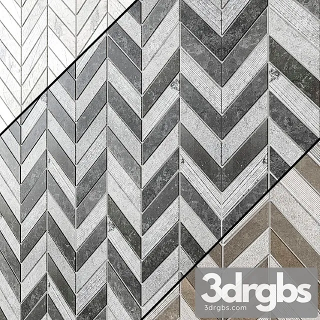 Tile Limestone 3 Vida 3D Model Free