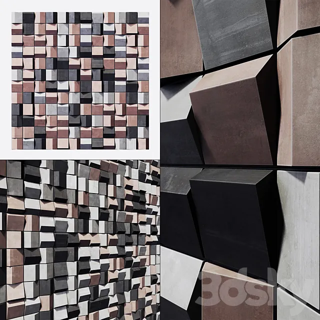 Tile Mutina bathroom n1 3DModel