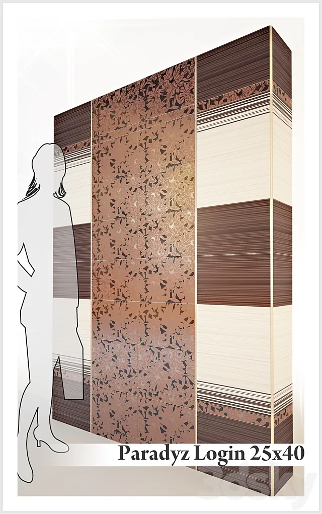 tile Paradyz Login 3D Model