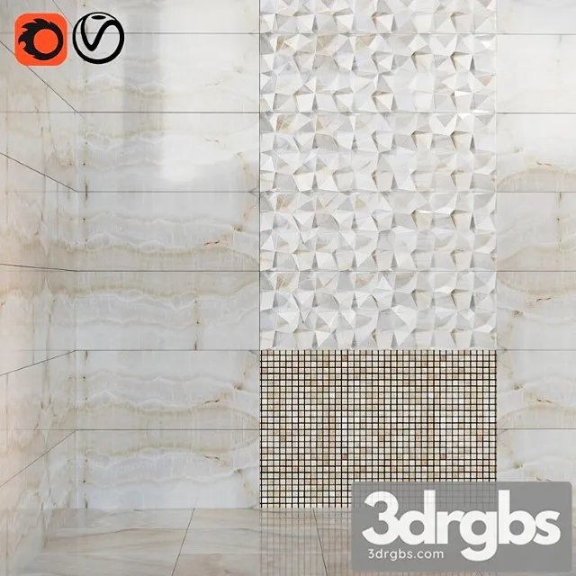 Tile saloni vary dorex iris 40x120 3D Model Free