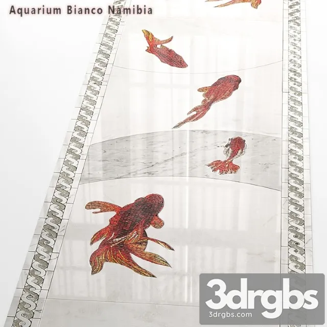 Tile sicis sicistone aquarium bianco namibia 3D Model Free