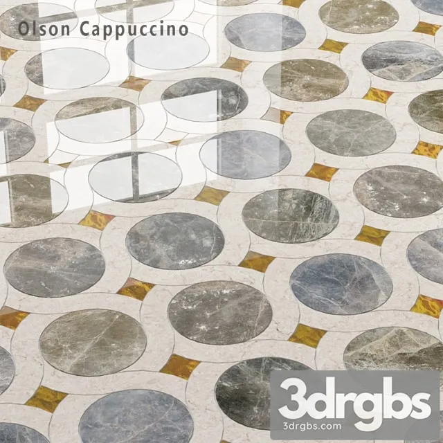 Tile Sicis Sicistone Olson Cappuccino 3D Model Free