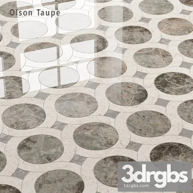 Tile sicis sicistone olson taupe 3D Model Free