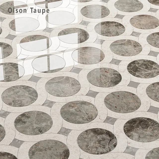 Tile Sicis SiciStone Olson Taupe 3D Model