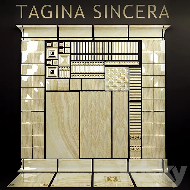 Tile tagina 3D Model