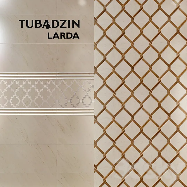 Tile Tubadzin Larda 3DModel