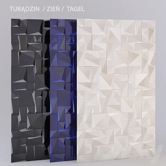 TILE TUBADZIN ZIEN BERLIN TAGEL 3D Model