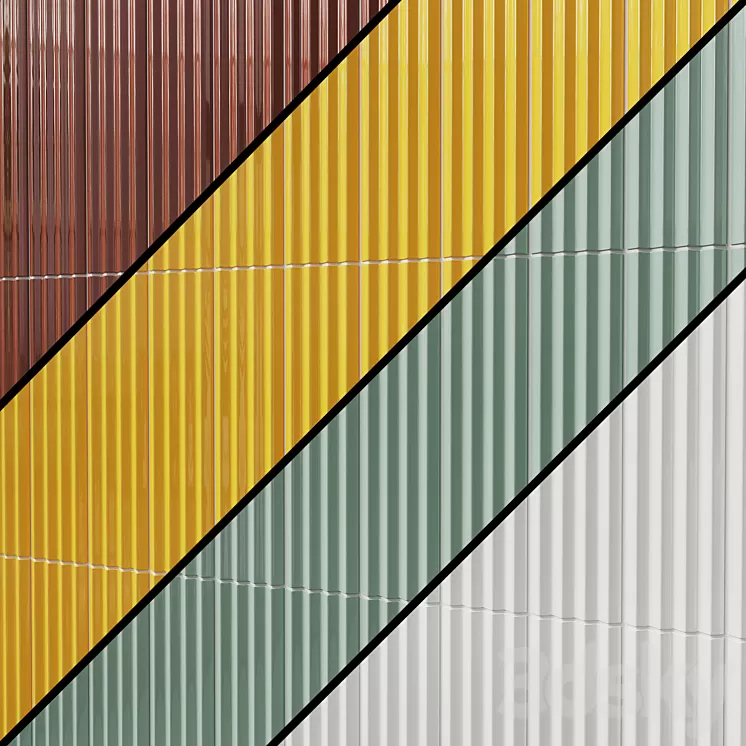 Tiles Ceramic Equipe COSTA NOVA 3D Model Free