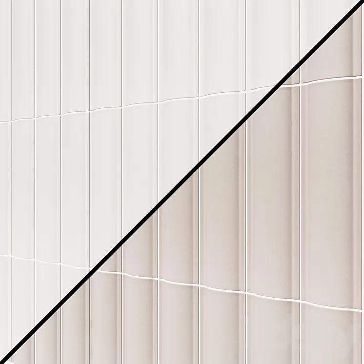 Tiles Ceramic VIBE Equipe convex 3D Model