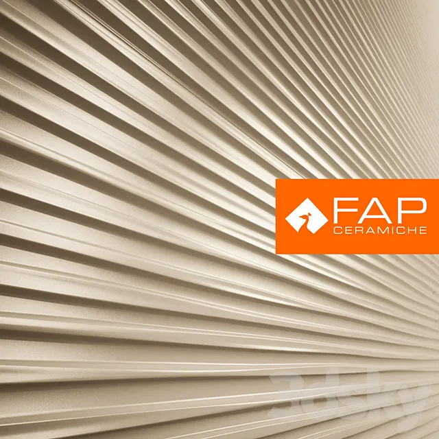 Tiles Fap Ceramiche (Meltin Trafilato Sabbia) 3DModel