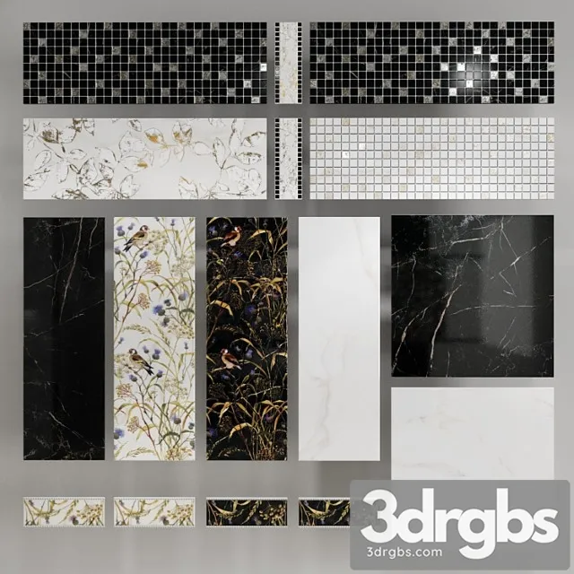 Tiles of astoria 3D Model Free