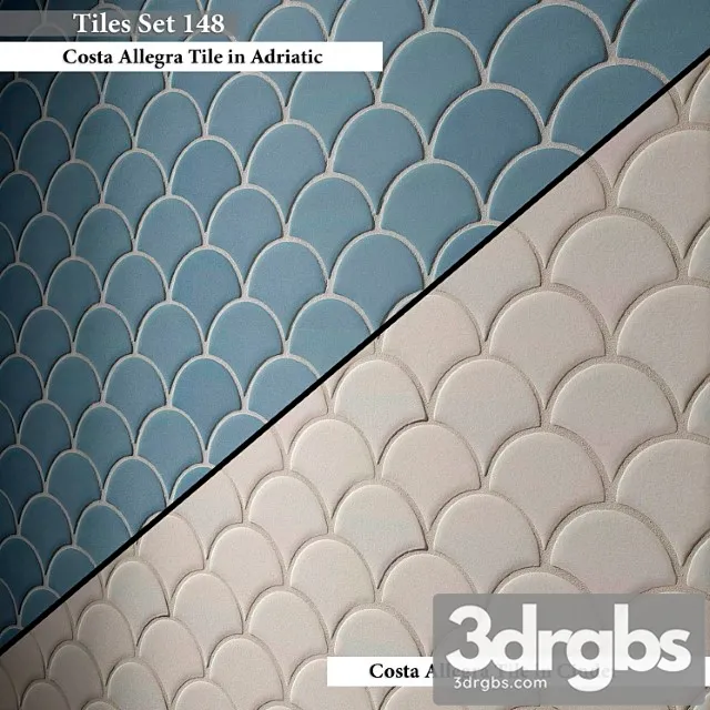 Tiles Set 148 3D Model Free