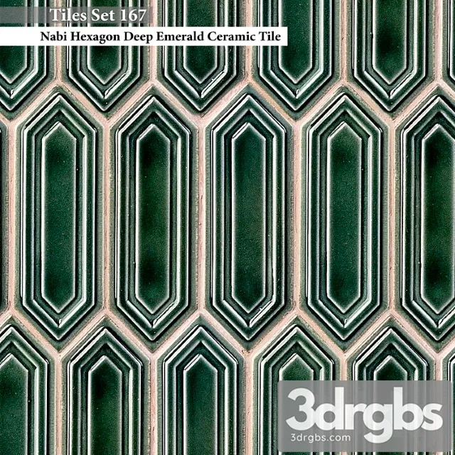 Tiles set 167 3D Model Free