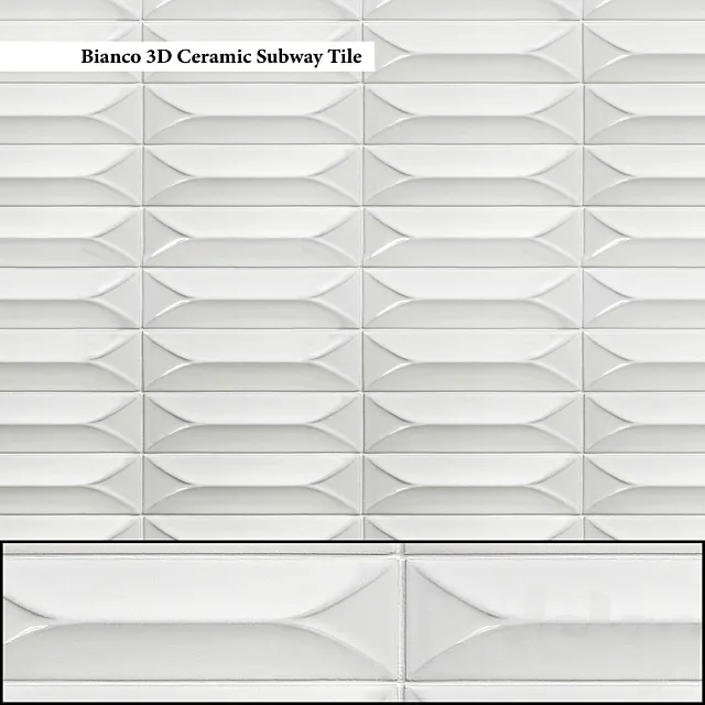 Tiles set 266 3D Model