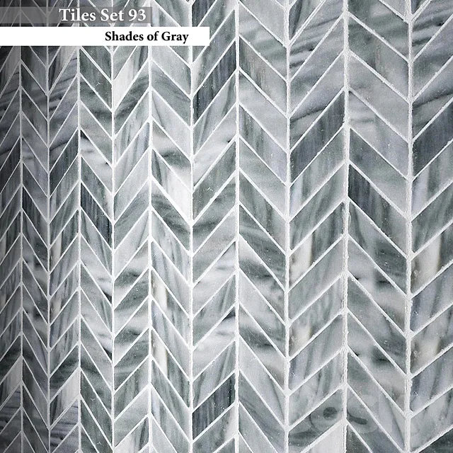 Tiles set 93 3D Model