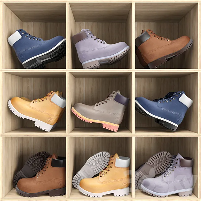Timberland Boots for men in five colors Free Download