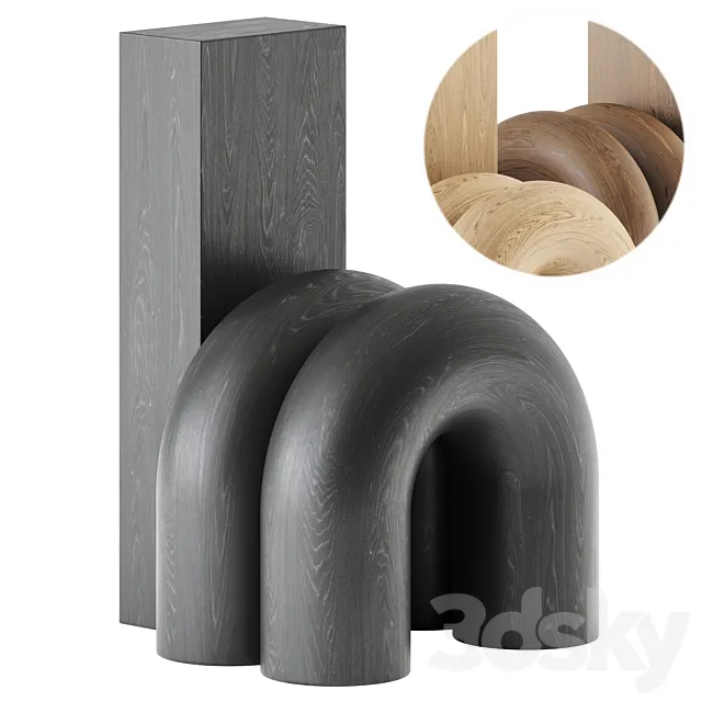 Time of Action 20-3 Chair by Movimento Club 3D Model