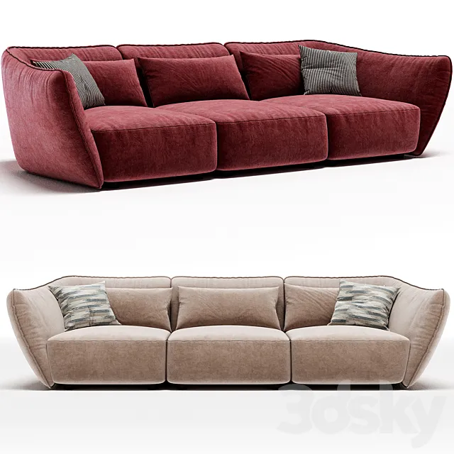 TIMELESS Sofa By Natuzzi Italia 3D Model
