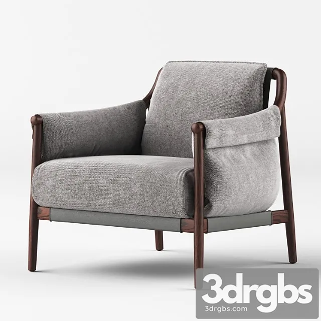 Times lounge by poltrona frau 2 3D Model Free