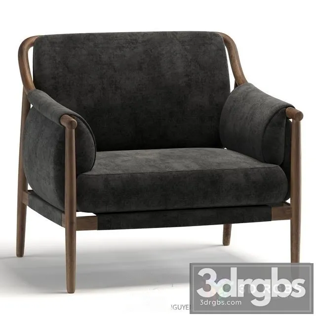 Times Lounge By Poltrona Frau 3D Model Free