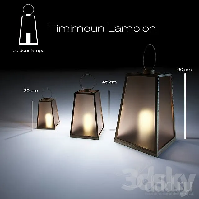 Timimoun Lampion 3D Model