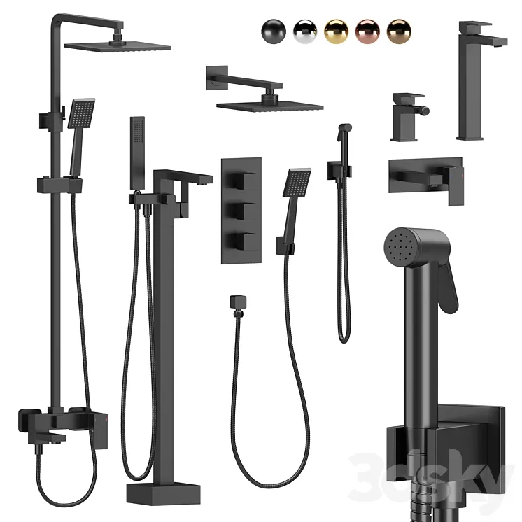 Timo Selene set 2 3D Model Free