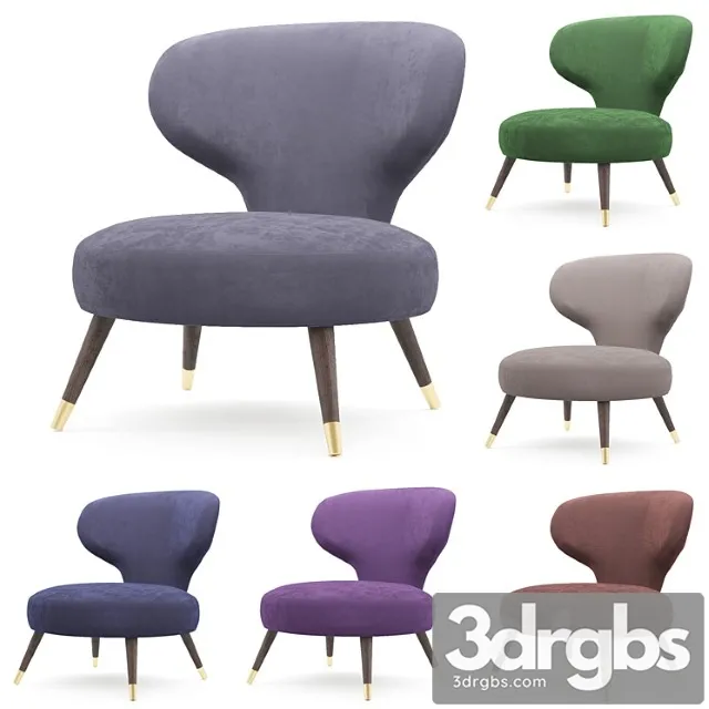 Tirolo elle small chair 3D Model Free