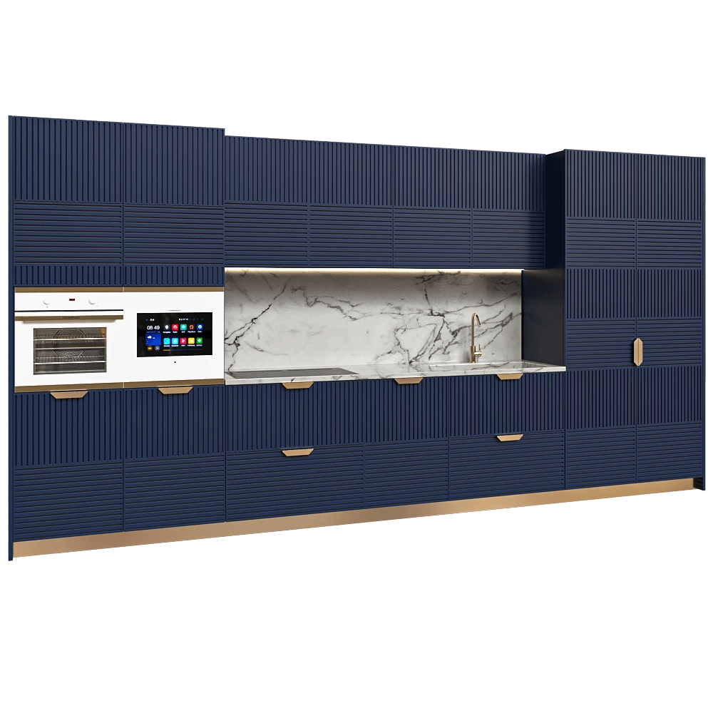 TM Italia - Kitchen MIUCCIA COMPOSIZIONE LINEARE 3D Model