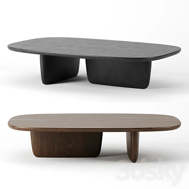 Tobi ishi coffee table by B&B italia 3DModel