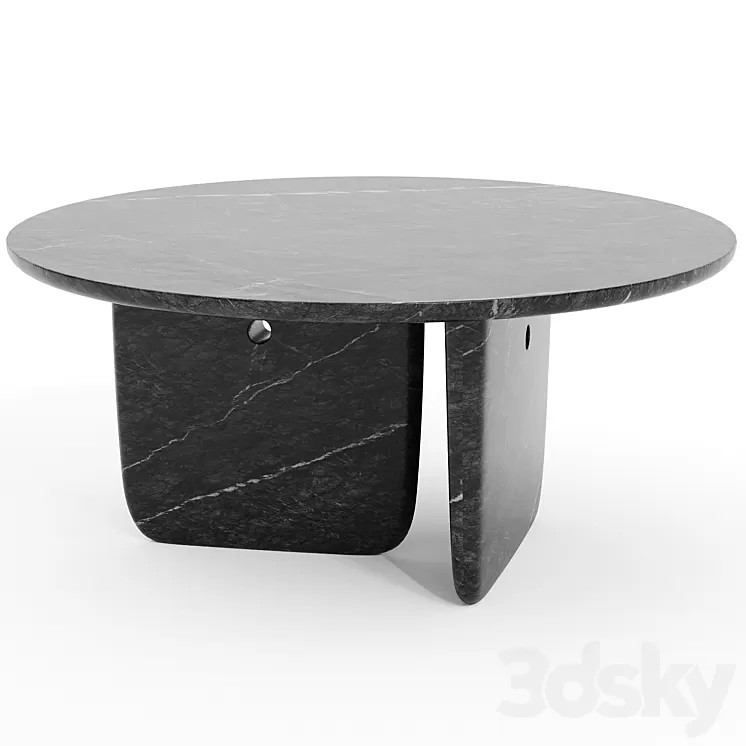 Tobi Ishi Table B&B Italia 3D Model Free