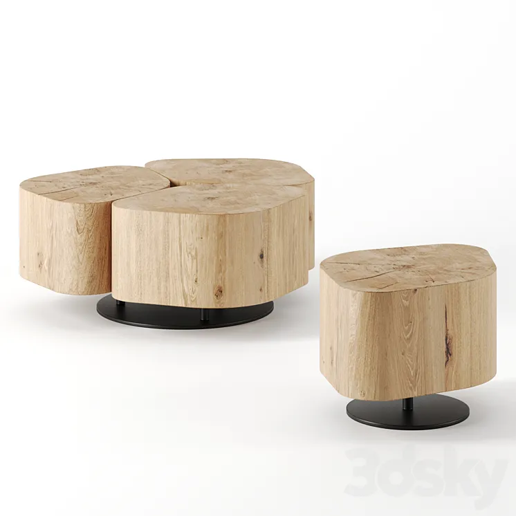 Tobi tables by Riva1920 3D Model Free Download